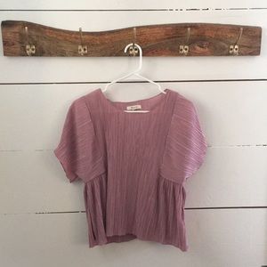Adorable mauve Madewell top!